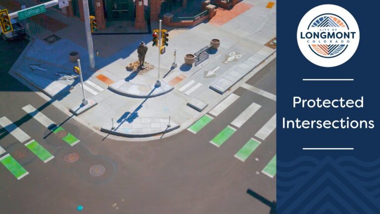 video thumbnail for 'Protected Intersections in Longmont'