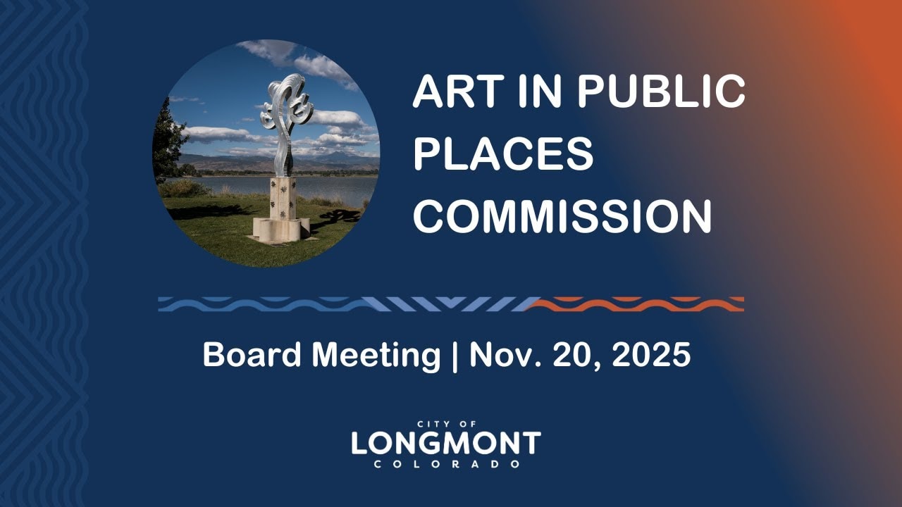 video thumbnail for 'Art in Public Places (AIPP) Commission Meeting, Nov. 20, 2025'